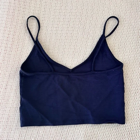 Aritzia Sunday Best Roxboro Camisole in Navy Size XS - Picture 4 of 5